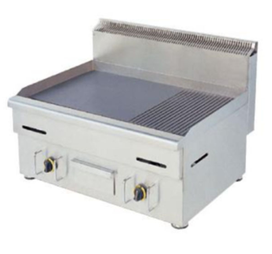 Counter-Top Gas Griddle or Grill1-alumka