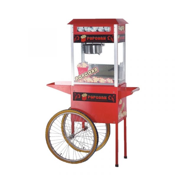 Popcorn Machine with Cart1-alumka