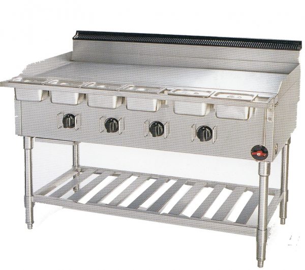 Standing Gas Griddle1-alumka