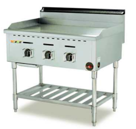 Standing Gas Griddle2-alumka